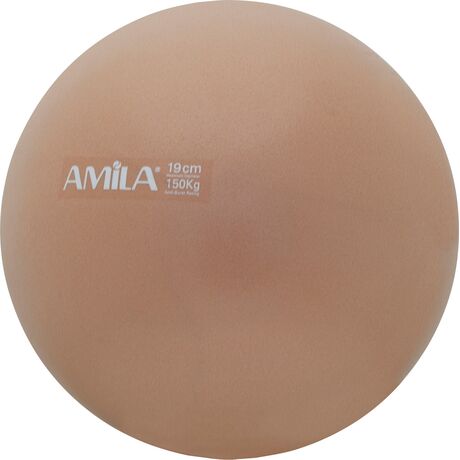 Μπάλα Γυμναστικής AMILA Pilates Ball 19cm Χρυσή 95801