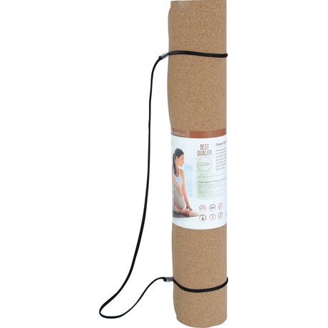 Στρώμα Yoga AMILA Cork 4mm 96811 Στρώμα Yoga AMILA Cork 4mm 96811