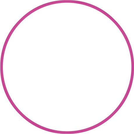 Χούλα-Χουπ 76cm - Φ18mm - 185gr, Φούξια 48163