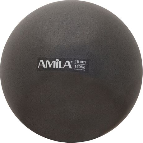 Μπάλα Γυμναστικής AMILA Pilates Ball 19cm Μαύρη 95802