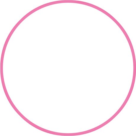 Χούλα-Χουπ 70cm - Φ19mm - 260gr, Ροζ 48158