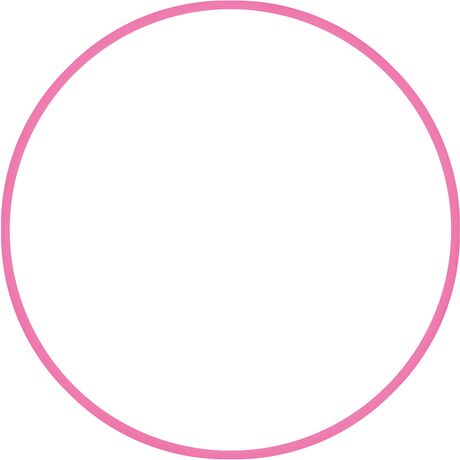 Χούλα-Χουπ 60cm - Φ18mm - 155gr, Ροζ 48167