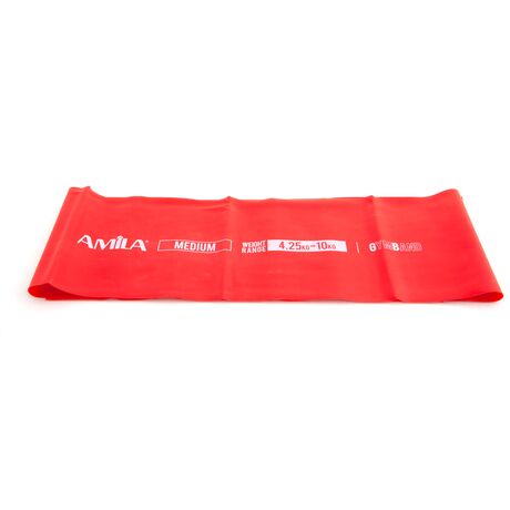 Λάστιχο Αντίστασης AMILA GymBand 2.5m Medium 48187