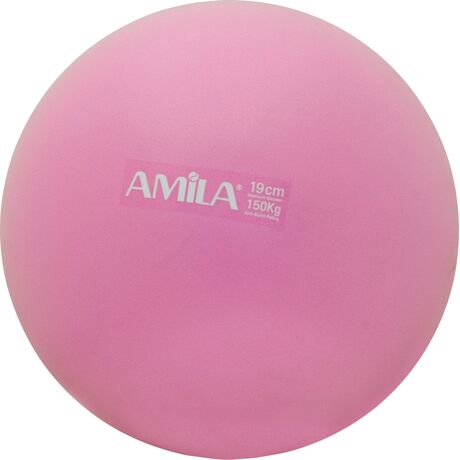 Μπάλα Γυμναστικής AMILA Pilates Ball 19cm Ροζ Bulk 95806 Μπάλα Γυμναστικής AMILA Pilates Ball 19cm Ροζ Bulk 95806