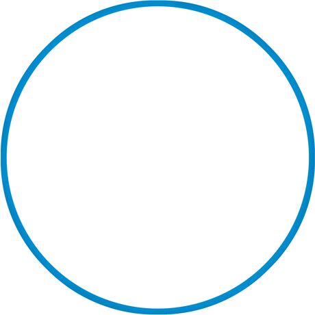 Χούλα-Χουπ HQ 70cm - Φ19mm - 280gr, Μπλε 98810 Χούλα-Χουπ HQ 70cm - Φ19mm - 280gr, Μπλε 98810