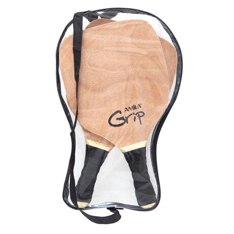 Σετ Ρακέτες Παραλίας Amila Grip 12mm με τσάντα μεταφοράς 42268 Σετ Ρακέτες Παραλίας Amila Grip 12mm με τσάντα μεταφοράς 42268
