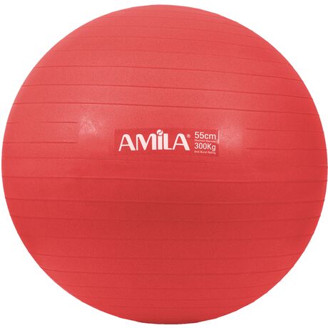 Μπάλα Γυμναστικής AMILA GYMBALL 55cm Κόκκινη Bulk 48440 Μπάλα Γυμναστικής AMILA GYMBALL 55cm Κόκκινη Bulk 48440