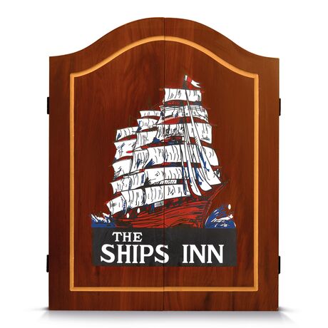 Στόχος Τρίχινος σε Ξύλινη Θήκη Καράβι 49119 Στόχος Τρίχινος σε Ξύλινη Θήκη Καράβι 49119