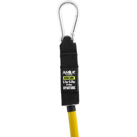 Λάστιχο Αντίστασης AMILA GymTube με Clip Ultra Light 88160