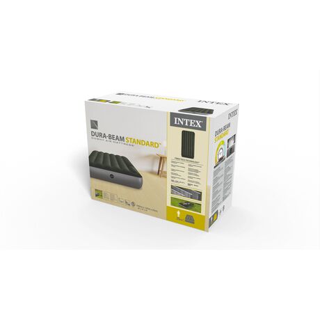 Φουσκωτό Στρώμα Ύπνου Intex Downy Twin 64761