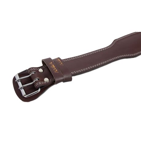 Ζώνη Άρσης Βαρών AMILA Δερμάτινη Καφέ C Quality XL 94914