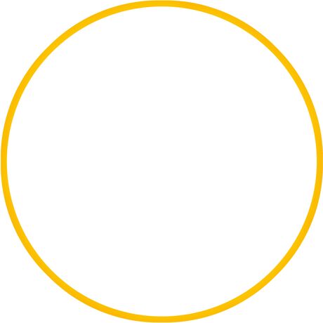 Χούλα-Χουπ HQ 60cm - Φ19mm - 230gr, Κίτρινο 98806
