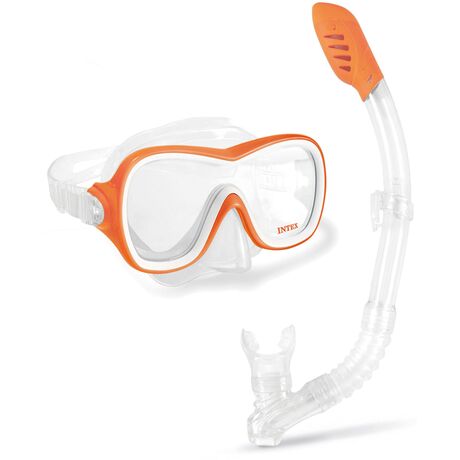 Σετ Μάσκα και Αναπνευστήρας Intex Wave Rider Swim Set 55647 Σετ Μάσκα και Αναπνευστήρας Intex Wave Rider Swim Set 55647