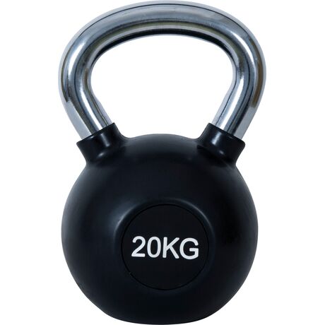 Kettlebell Rubber Cover Cr Handle 20Kg 90460 Kettlebell Rubber Cover Cr Handle 20Kg 90460