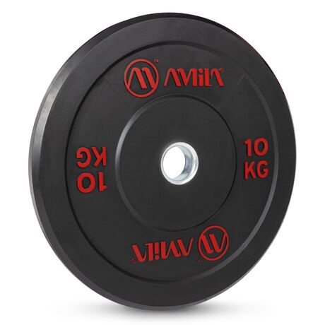 Δίσκος AMILA Black R Bumper Slim 50mm 10Kg 84832