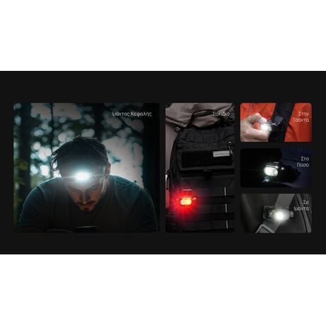 ΦΑΚΟΣ LED NITECORE HEADLAMP HA11 με ιμάντα