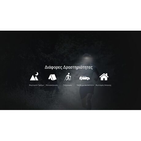 ΦΑΚΟΣ LED NITECORE HEADLAMP HA11 με ιμάντα