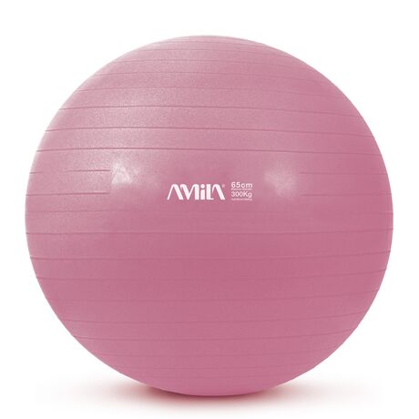 Μπάλα Γυμναστικής AMILA GYMBALL 65cm Ροζ 95848 Μπάλα Γυμναστικής AMILA GYMBALL 65cm Ροζ 95848