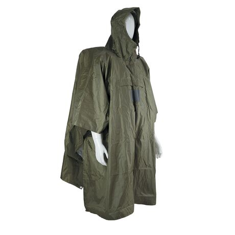 JR TACTICAL PONCHO XL- CAPULET OLIVE ΧΑΚΙ