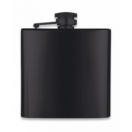 ΥΔΡΟΔΟΧΕΙΟ - ΦΛΑΣΚΙ Albainox stainless black hip flask, 40126