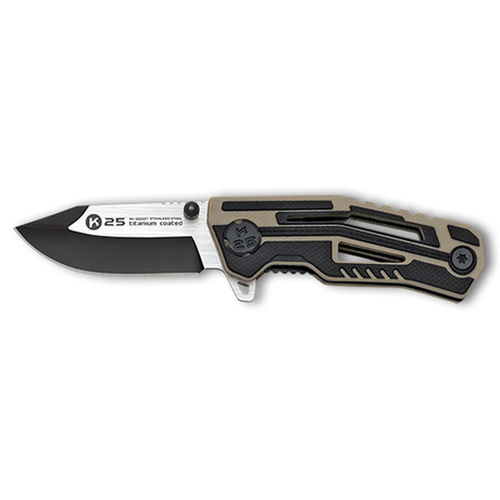 ΣΟΥΓΙΑΣ K25 Coyote Penknife. Carbon fiber effect, 25007