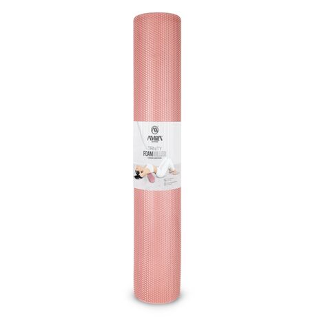Κύλινδρος Αποθεραπείας Foam Roller Trinity Φ15x90 cm – Rose Pink 96836