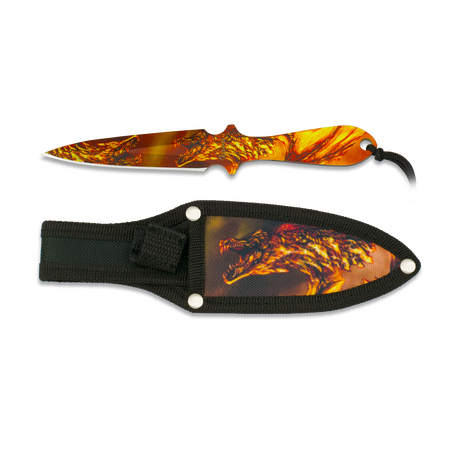 ΜΑΧΑΙΡΙ ALBAINOX, Σκοποβολής Thrower 3D WOLF 16.9 cm, 32258