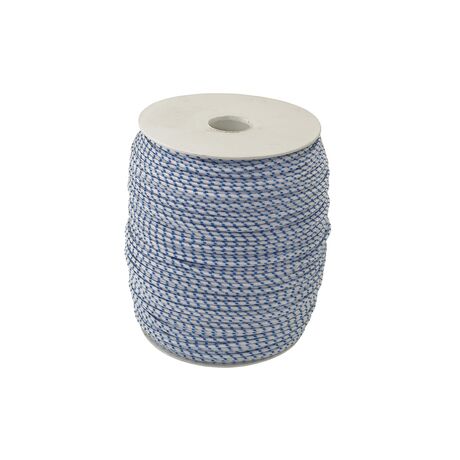 ΣΧΟΙΝΙ DYN/POL Φ1.5 200Μ ΛΕΥΚΟ/ΜΠΛΕ ΡΙΓΑ