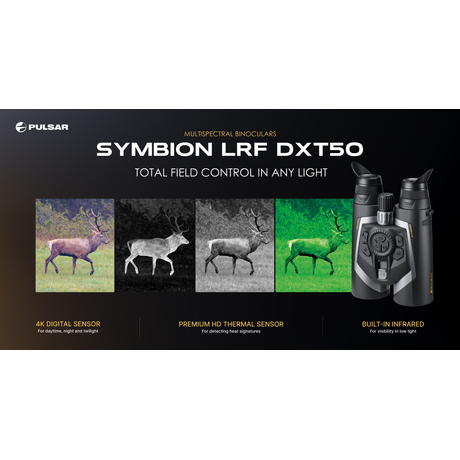 ΘΕΡΜΙΚΗ ΑΠΕΙΚΟΝΙΣΗ PULSAR Multispctral Binoculars SYMBION DXΤ50