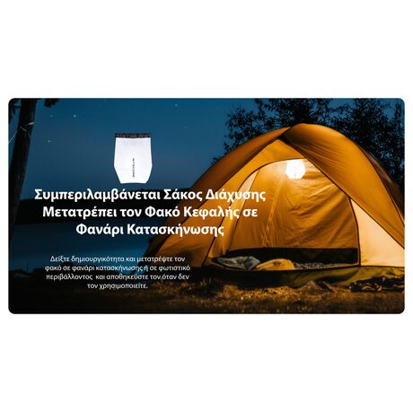 ΦΑΚΟΣ LED NITECORE HEADLAMP HA25UHE, 800lumens