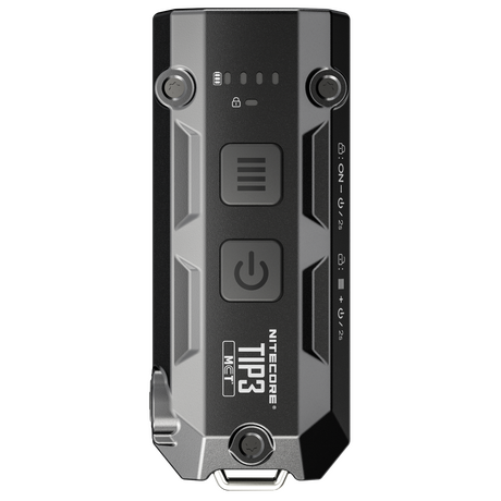 ΦΑΚΟΣ LED NITECORE TIP3, Μπρελοκ, Rechargeable, BLACK