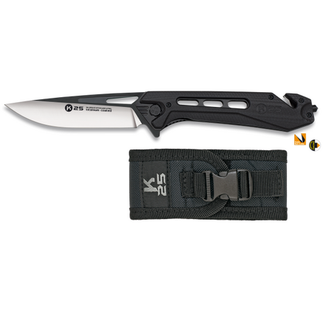 Σουγιάς K25 Black K25 G10 /CNC. Tactical. XL series, 25242