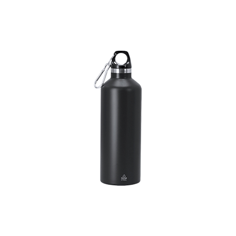 ΥΔΡΟΔΟΧΕΙΟ Steel thermal bottle. Black. 500 ml, 40089
