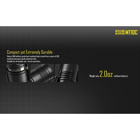 ΦΑΚΟΣ LED NITECORE MULTI TASK MT10C+LMA1+IMR18350A