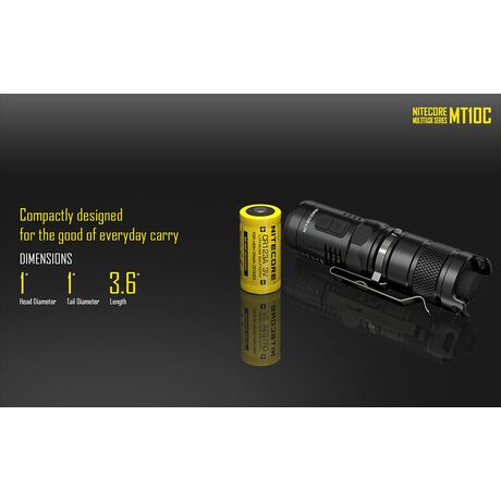 ΦΑΚΟΣ LED NITECORE MULTI TASK MT10C+LMA1+IMR18350A