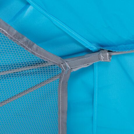 Ομπρέλα Παραλίας Αλουμινίου 2,4m PE 180gsm UPF 50+ Γαλάζιο 12001