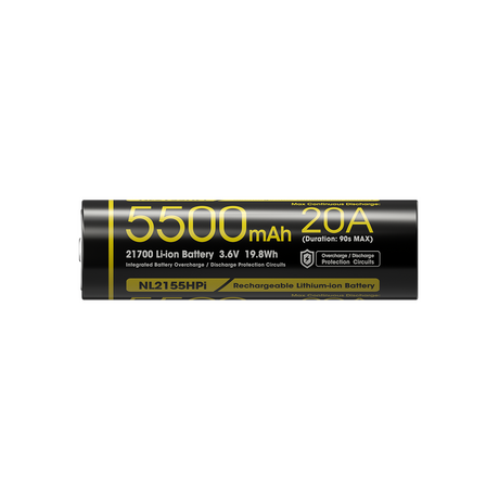 ΜΠΑΤΑΡΙΑ NITECORE 21700 / 5500mAh / HPI (τιμή τεμαχίου)