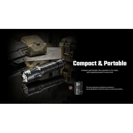 ΦΑΚΟΣ LED NITECORE PRECISE P27ix, Tactical Lumin Sield, Strobe ready, 5000lm