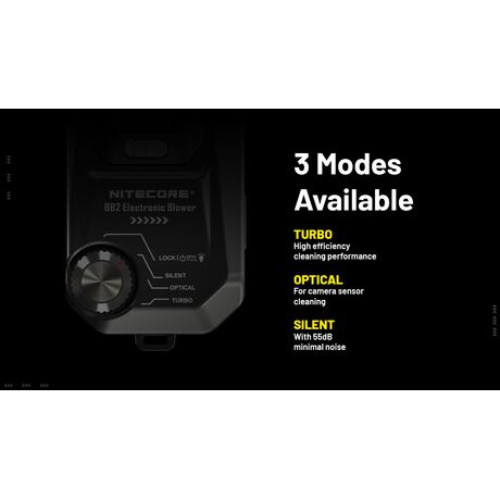 BLOWER BABY BB2, ΦΥΣΗΤΗΡΑΣ NITECORE