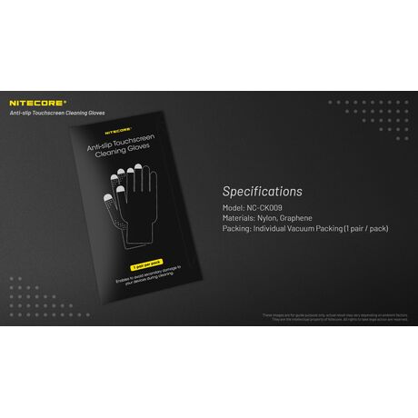 Anti-slip Touchscreen Cleaning Gloves NC-CK009