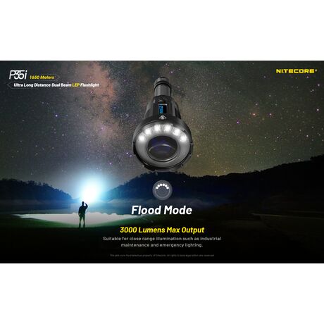 ΦΑΚΟΣ LED NITECORE PRECISE P35i