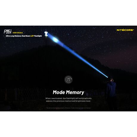 ΦΑΚΟΣ LED NITECORE PRECISE P35i