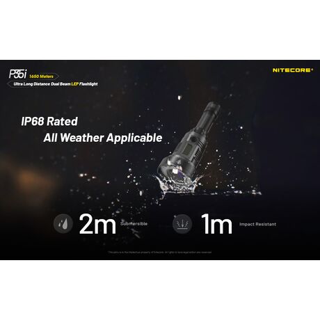 ΦΑΚΟΣ LED NITECORE PRECISE P35i