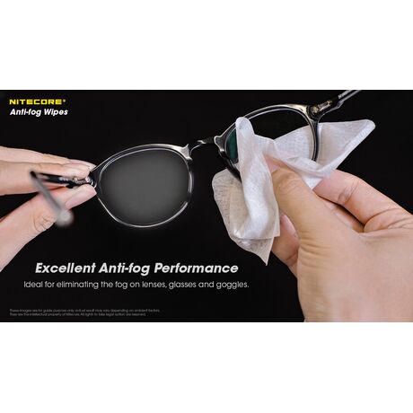 ANTI-FOG WIPE NC-CK007 (Τιμή συσκευασίας 30τεμ.)