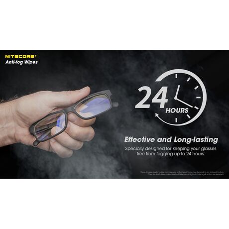 ANTI-FOG WIPE NC-CK007 (Τιμή συσκευασίας 30τεμ.)