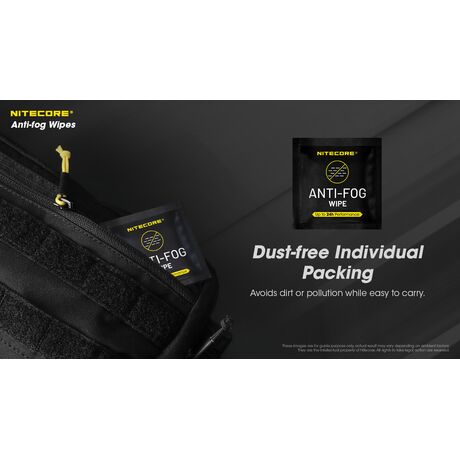 ANTI-FOG WIPE NC-CK007 (Τιμή συσκευασίας 30τεμ.)