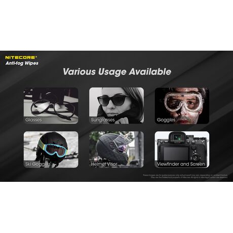 ANTI-FOG WIPE NC-CK007 (Τιμή συσκευασίας 30τεμ.)