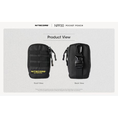 ΤΣΑΝΤΑΚΙ  NITECORE POCKET POUCH NPP30 ΤΣΑΝΤΑΚΙ  NITECORE POCKET POUCH NPP30