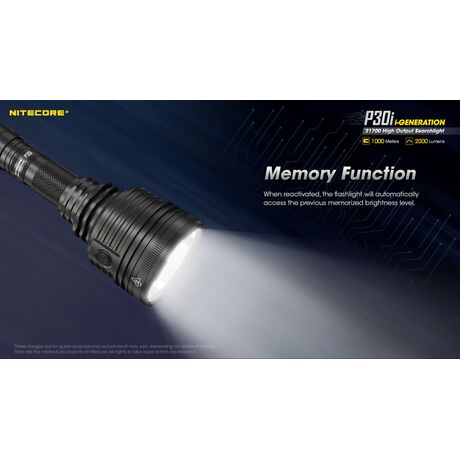 ΦΑΚΟΣ LED NITECORE PRECISE P30i, Hunting Kit , with GM02MH