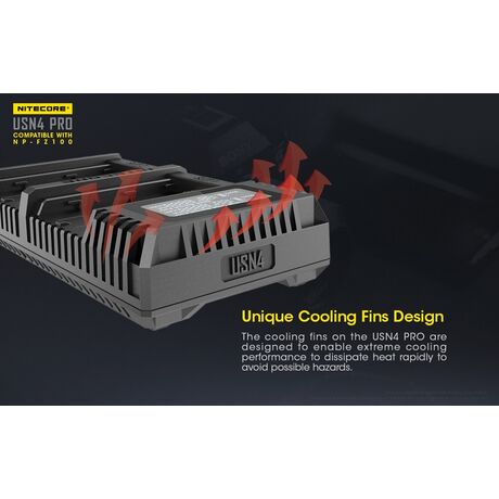 ΦΟΡΤΙΣΤΗΣ NITECORE USN4 Pro για SONY ΦΟΡΤΙΣΤΗΣ NITECORE USN4 Pro για SONY